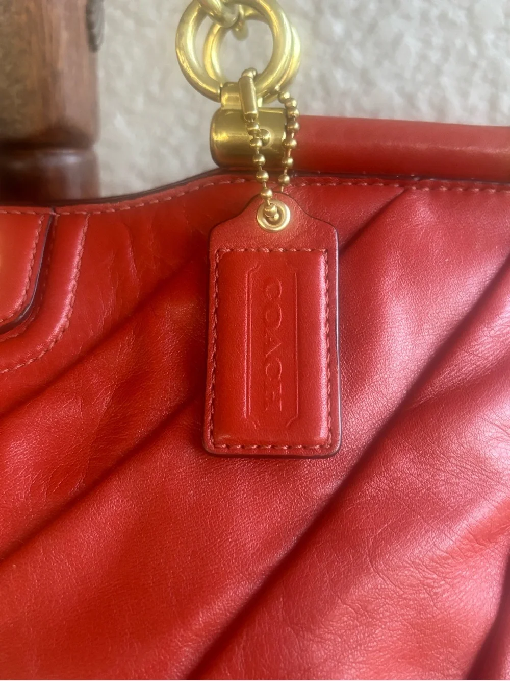 Coach soft terracota